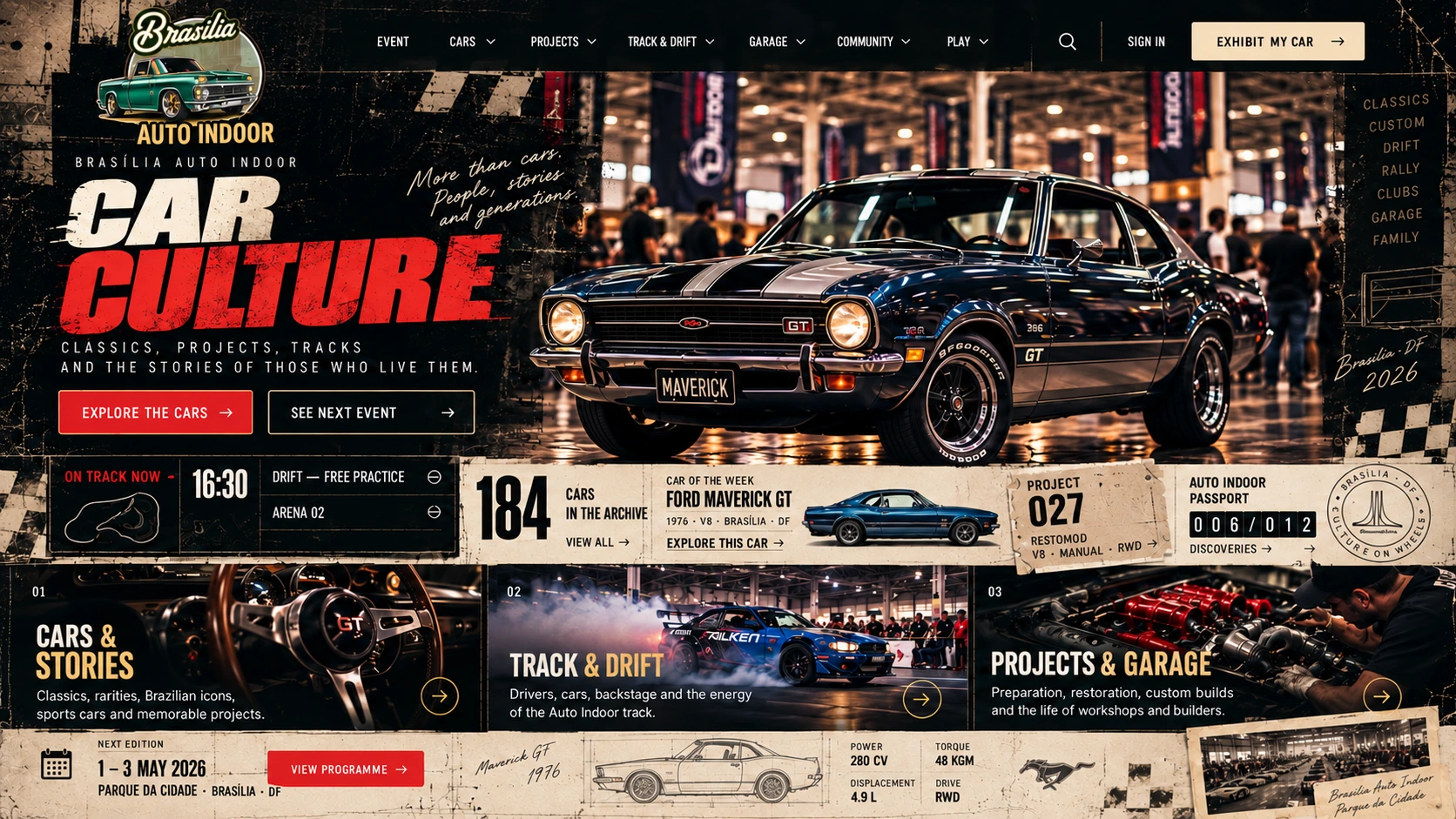 Auto Indoor archive and editorial artwork